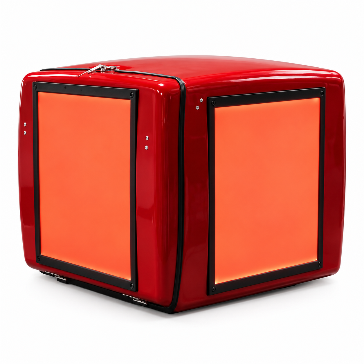 Motorcycle Delivery Box with LED Scrolling Display – 172 L